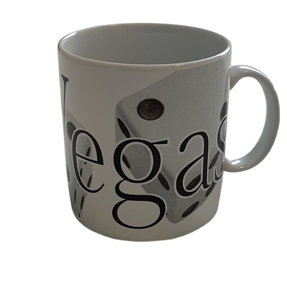 Vintage 1994 Starbucks Las Vegas Dice City Mug Collector Series - Picture 3 of 11